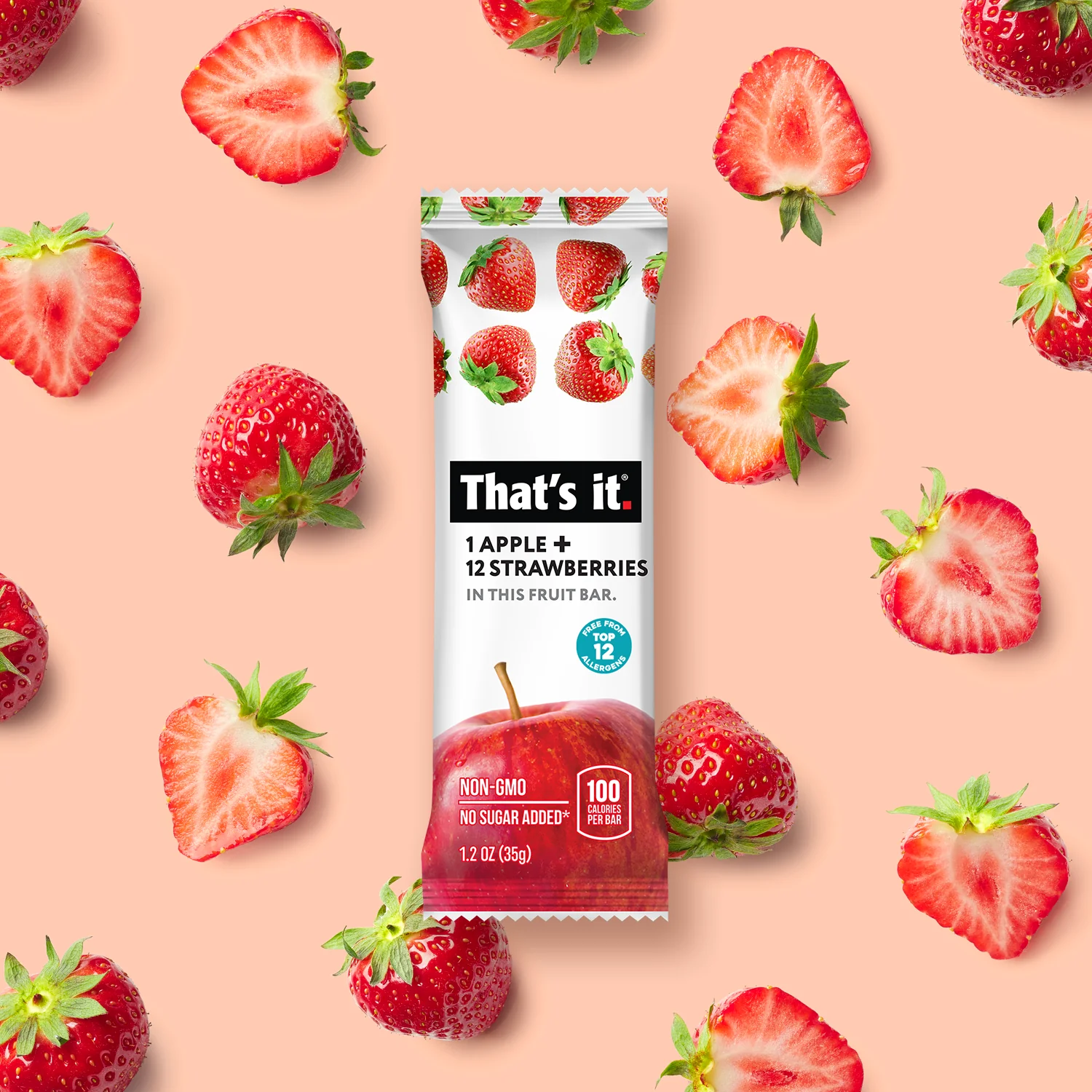 Apple + Strawberry Fruit Bars - Image 5