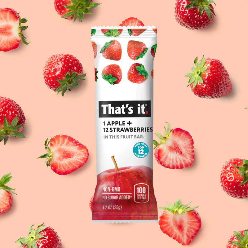Best Sellers Fruit Bar Variety Pack - Blueberry, Cherry, Fig, Mango & Strawberry (20 Bars) - Image 3