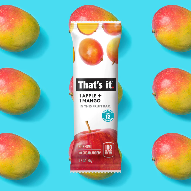 Best Sellers Fruit Bar Variety Pack - Blueberry, Cherry, Fig, Mango & Strawberry (20 Bars) - Image 6