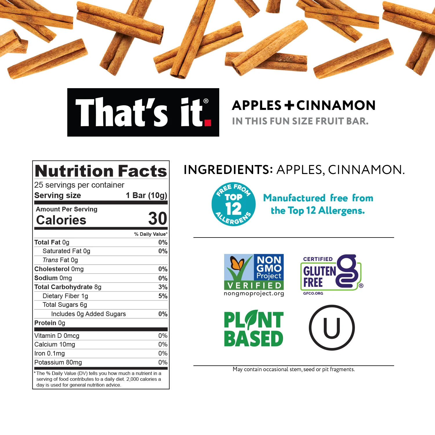 Fun Size Variety Pack - Cherry & Cinnamon (50 Bars) - Image 3